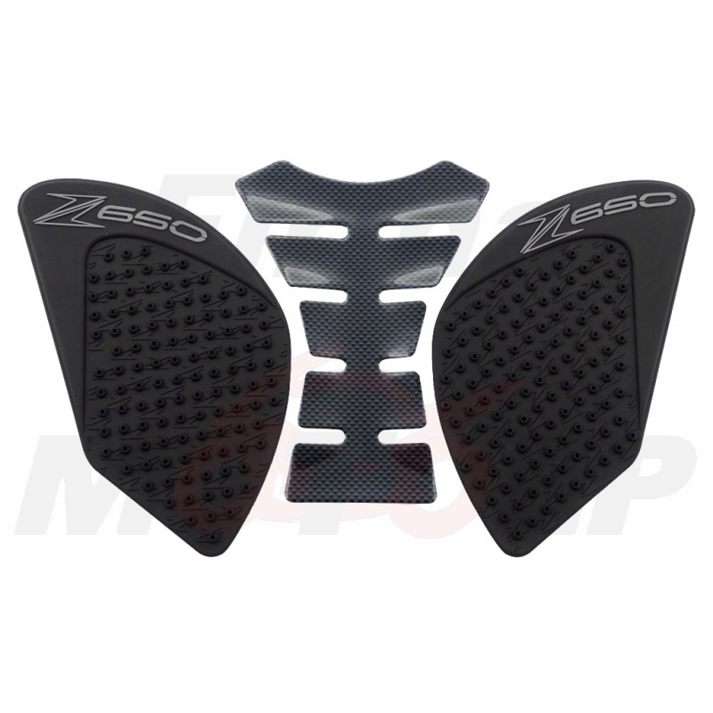 TANK PAD + OSŁONY BOCZNE ZBIORNIKA SIDE GRIP KAWASAKI Z650 Z 650 Z-650 roczniki 2017-2018