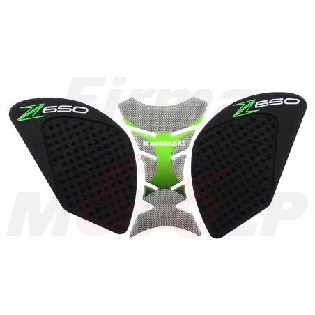 TANK PAD + OSŁONY BOCZNE ZBIORNIKA SIDE GRIP KAWASAKI Z650 Z 650 Z-650 roczniki 2017-2018