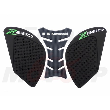 TANK PAD + OSŁONY BOCZNE ZBIORNIKA SIDE GRIP KAWASAKI Z650 Z 650 Z-650 roczniki 2017-2018