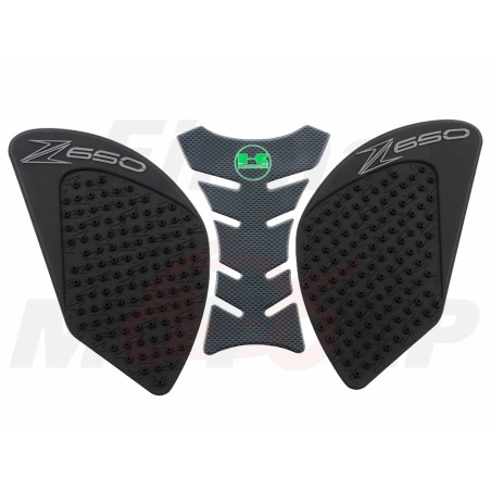 TANK PAD + OSŁONY BOCZNE ZBIORNIKA SIDE GRIP KAWASAKI Z650 Z 650 Z-650 roczniki 2017-2018