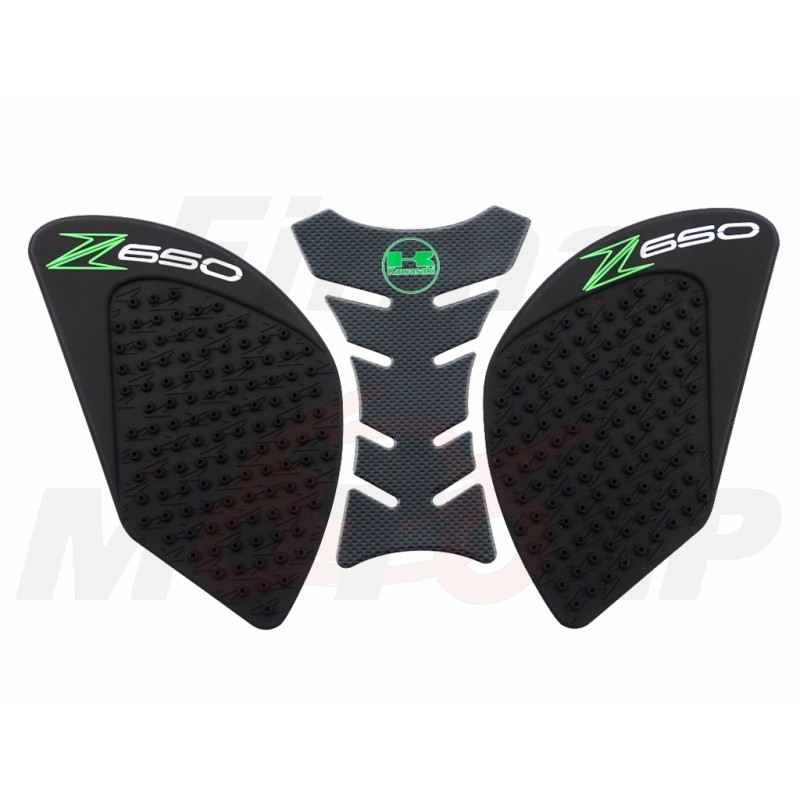 TANK PAD + OSŁONY BOCZNE ZBIORNIKA SIDE GRIP KAWASAKI Z650 Z 650 Z-650 roczniki 2017-2018