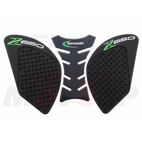 TANK PAD + OSŁONY BOCZNE ZBIORNIKA SIDE GRIP KAWASAKI Z650 Z 650 Z-650 roczniki 2017-2018