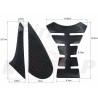 TANK PAD +OSŁONY BOCZNE ZBIORNIKA SIDE GRIP KAWASAKI Z800 Z 800 Z-800 roczniki 2013-2016