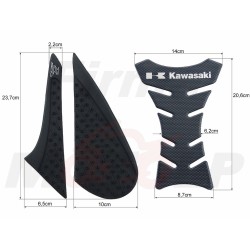 TANK PAD +OSŁONY BOCZNE ZBIORNIKA SIDE GRIP KAWASAKI Z800 Z 800 Z-800 roczniki 2013-2016