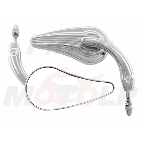 LUSTRA LUSTERKA METAL HARLEY DAVIDSON HD CHROM 8MM