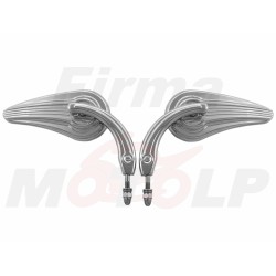 LUSTRA LUSTERKA METAL HARLEY DAVIDSON HD CHROM 8MM