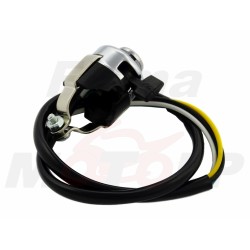 WŁĄCZNIK KLAKSONU ŚWIATEŁ KILL SWITCH PRZEŁĄCZNIK DIP CHROM NA KIEROWNICĘ 22MM