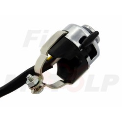 WŁĄCZNIK KLAKSONU ŚWIATEŁ KILL SWITCH PRZEŁĄCZNIK DIP CHROM NA KIEROWNICĘ 22MM
