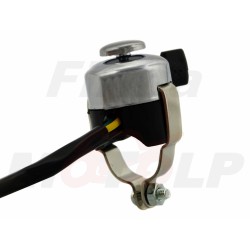 WŁĄCZNIK KLAKSONU ŚWIATEŁ KILL SWITCH PRZEŁĄCZNIK DIP CHROM NA KIEROWNICĘ 22MM