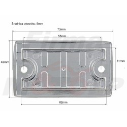 POKRYWKA POMPY HAMULCOWEJ SUZUKI BOULEVARD S83 C90 VS 1400 1500 INTRUDER