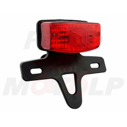 TYLNA LAMPA TYŁ DO MONTAŻU NA BŁOTNIK Z UCHWYTEM TABLICY REJESTRACYJNEJ 12V 21/5W