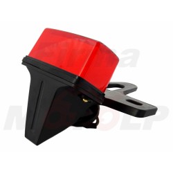 TYLNA LAMPA TYŁ DO MONTAŻU NA BŁOTNIK Z UCHWYTEM TABLICY REJESTRACYJNEJ 12V 21/5W