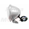 REFLEKTOR LIGHTBAR PRZEDNIA LAMPA PRZÓD HALOGEN 4,5 CALA CHROM METAL HOMOLOGACJA E11