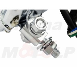 REFLEKTOR LIGHTBAR PRZEDNIA LAMPA PRZÓD HALOGEN 4,5 CALA CHROM METAL HOMOLOGACJA E11