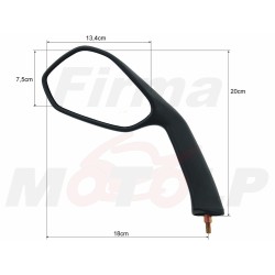 LUSTERKA APRILIA RS 50 125 250 RSV 1000 FALCO SL 1000 HOMOLOGACJA E11