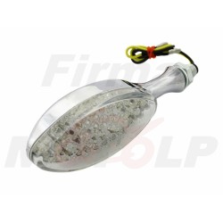 MIGACZE KIERUNKOWSKAZY KIERUNKI CLEAR LED 44 DIODY CHROM HOMOLOGACJA E11