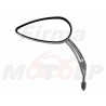 LUSTRA LUSTERKA CHROMOWANE METALOWE HARLEY DAVIDSON HD H-D GWINT 8MM