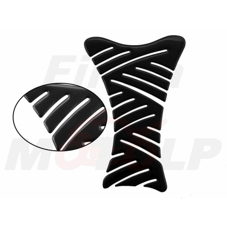 CENTRALNY TANK PAD TANKPAD NAKLEJKA NA ZBIORNIK BAK PALIWA CZARNY WYCINANY