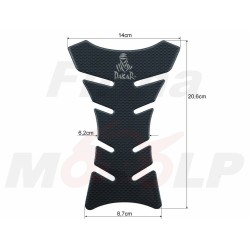 CENTRALNY TANK PAD TANKPAD NAKLEJKA NA ZBIORNIK BAK PALIWA CARBON DAKAR