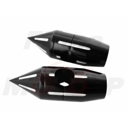 CZARNE UCHWYTY MOCOWANIA RISERY DO KIEROWNICY 25,4MM 1 CAL CALOWEJ