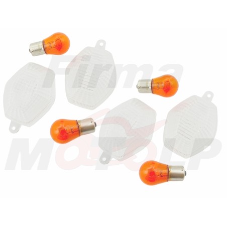 KLOSZE SZKIEŁKA KIERUNKOWSKAZÓW SUZUKI DL GSF 600 1200 BANDIT GSX GSX-R SV 600 1000 DL 600 1000 TL