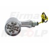 KIERUNKOWSKAZY MIGACZE CHROMOWANE METALOWE LEDOWE 12V 1W HOMOLOGACJA E11