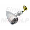 KIERUNKOWSKAZY MIGACZE CHROMOWANE METALOWE LEDOWE 12V 1W HOMOLOGACJA E11