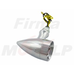 KIERUNKOWSKAZY MIGACZE CHROMOWANE METALOWE LEDOWE 12V 1W HOMOLOGACJA E11