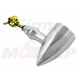 KIERUNKOWSKAZY MIGACZE CHROMOWANE METALOWE LEDOWE 12V 1W HOMOLOGACJA E11
