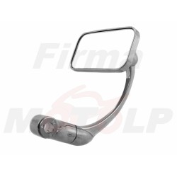 LUSTRA LUSTERKA SFERYCZNE PROSTOKĄTNE CHROMOWANE DO MONTAŻU W KIEROWNICY