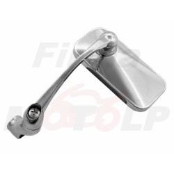 LUSTRA LUSTERKA SFERYCZNE PROSTOKĄTNE CHROMOWANE DO MONTAŻU W KIEROWNICY