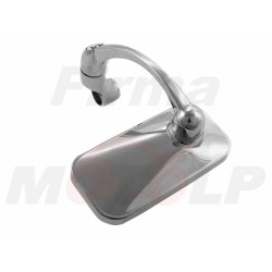 LUSTRA LUSTERKA SFERYCZNE PROSTOKĄTNE CHROMOWANE DO MONTAŻU W KIEROWNICY