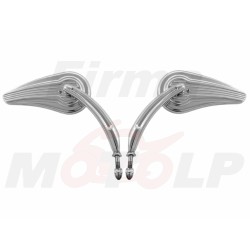 LUSTRA LUSTERKA METAL HARLEY DAVIDSON HD CHROM 8MM