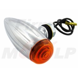 KIERUNKOWSKAZY KIERUNKI MIGACZE CHROMOWANE METALOWE Z WYTŁOCZENIAMI 12V 23W