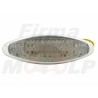 TYLNA LAMPA TYŁ LED LEDOWA BIAŁA CHROMOWANA 12V 1W/0,3W HOMOLOGACJA E11