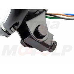 REFLEKTOR LIGHTBAR PRZEDNIA LAMPA PRZÓD 5,5 CALA CZARNY MAT HOMOLOGACJA E4 HC/R (halogenowe mijania lub drogowe)