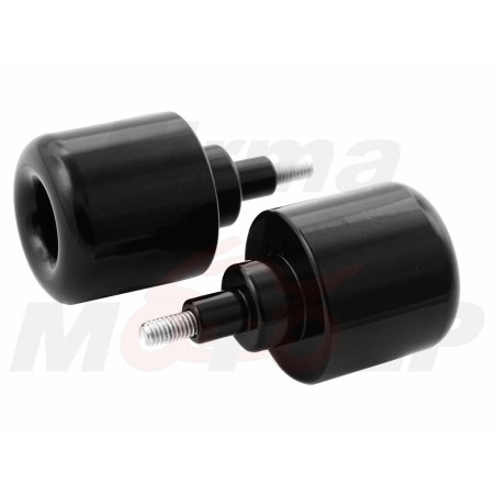 CRASH PADY SLIDERY ROLKI OCHRANIACZE TYLNEGO WAHACZA TYŁ METALOWE CZARNE