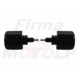 CRASH PADY SLIDERY ROLKI OCHRANIACZE TYLNEGO WAHACZA TYŁ METALOWE CZARNE