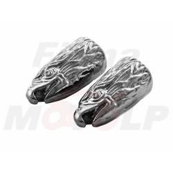 NAKRĘTKA NAKRĘTKI NA WENTYL WENTYLE ZAWÓR WENTYLA ORZEŁ ORZELEK METAL CHROM