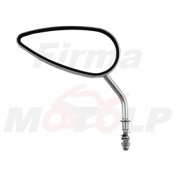 LUSTRA LUSTERKA CHROM / SREBRNE METAL ZWYKŁE HARLEY DAVIDSON HD H-D M8 8MM