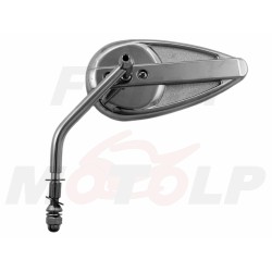 LUSTRA LUSTERKA CHROM / SREBRNE METAL ZWYKŁE HARLEY DAVIDSON HD H-D M8 8MM