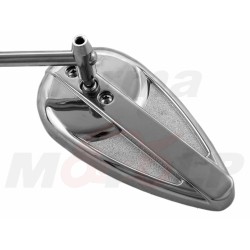 LUSTRA LUSTERKA CHROM / SREBRNE METAL ZWYKŁE HARLEY DAVIDSON HD H-D M8 8MM