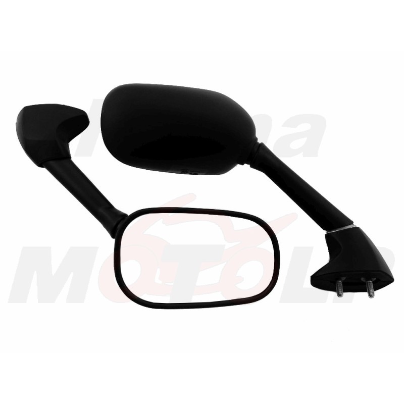 LUSTRA LUSTERKA CZARNE YAMAHA YZF 600 R6 YZF 1000 R1 YZF R46 roczniki 2002 - 2005 HOMOLOGACJA E4