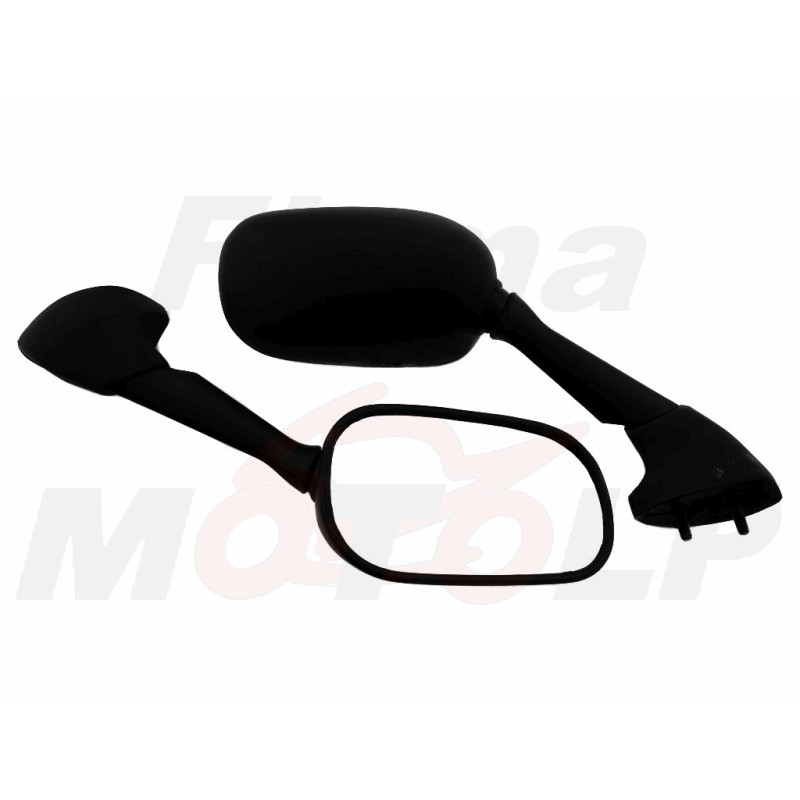 LUSTRA LUSTERKA LUSTERKO CZARNE YAMAHA YZF 600 R6 LIMITED EDITION ROCZNIKI 2006 - 2007 HOMOLOGACJA E4