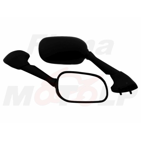 LUSTRA LUSTERKA LUSTERKO CZARNE YAMAHA YZF 600 R6 LIMITED EDITION ROCZNIKI 2006 - 2007 HOMOLOGACJA E4