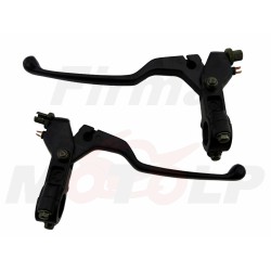 ZESTAW KOMPLET DŹWIGNI UCHWYTY KLAMKI DŹWIGNIA SPRZĘGŁA LEWA HAMULCA PRAWA STRONA