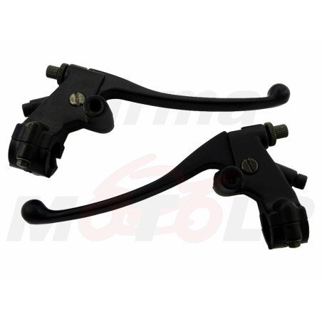 ZESTAW KOMPLET DŹWIGNI UCHWYTY KLAMKI DŹWIGNIA SPRZĘGŁA LEWA HAMULCA PRAWA STRONA