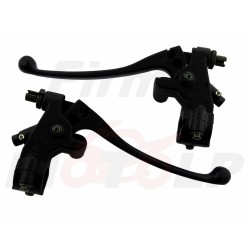 ZESTAW KOMPLET DŹWIGNI UCHWYTY KLAMKI DŹWIGNIA SPRZĘGŁA LEWA HAMULCA PRAWA STRONA