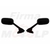 LUSTRA LUSTERKA CZARNE YAMAHA YZF 600 R6 YZF 1000 R1 roczniki 2000-2002 HOMOLOGACJA E4