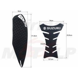 TANK PAD + OSŁONY BOCZNE ZBIORNIKA SIDE GRIP SUZUKI GSX-R GSXR 600 750 roczniki 2008-2010